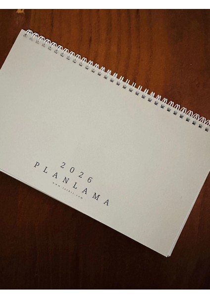 Masaüstü Spiralli Sümen - Turkuaz Kapak, Siyah Beyaz Iç Baskılı Defter modelleri