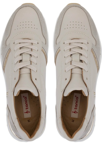 Kadın Hakiki Deri Bej Süet Sneakers & Spor Ayakkabı 258 3482 Bn Ayk SK25-26 Bej Suet/dr/gold indirimleri