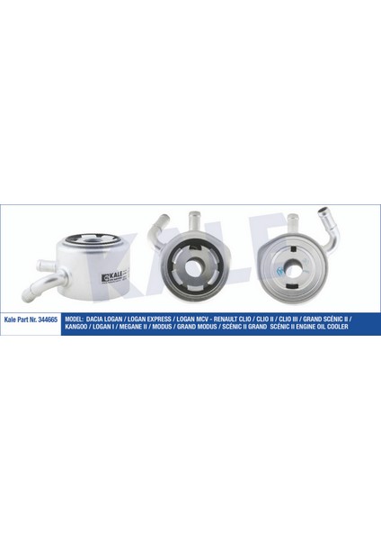Mtxdpn Motor Yağ Soğutucu Kangoo-Clio-Megane 1,5dci K9K