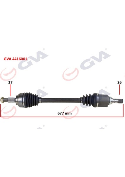 Mtxdpn Komple Aks Sol Kangoo 3 1.5 Dci 08- 677MM