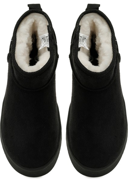 24K-1030 5pr Siyah Kadın Kar Botu fırsatları