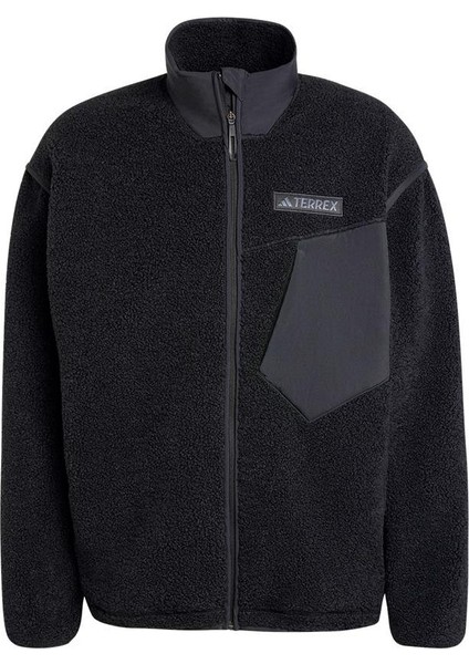 Erkek Siyah Ceket XPL PILE FL JKT IZ4995