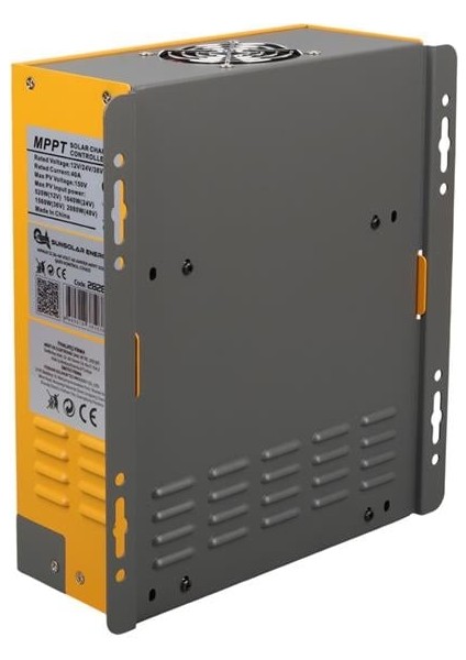 Sunsolar MPK40 Mppt Solar Şarj Kontrol Cihazı 40A (12V/24V/36V/48V Otomatik) 250V Maksimum Pv LCD Ekranlı RS485 Portlu fiyatları