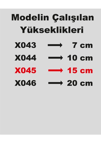 Stencil Harf Boyama Şablonu X045 fırsatları