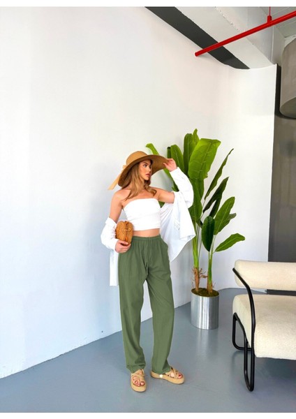 Jemmy Kadın Keten Pantolon W305-49 fiyatları