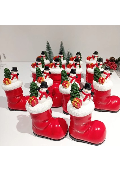 Yılbaşı Kardan Adamlı Bot Obje modelleri