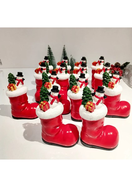 Yılbaşı Kardan Adamlı Bot Obje indirimleri