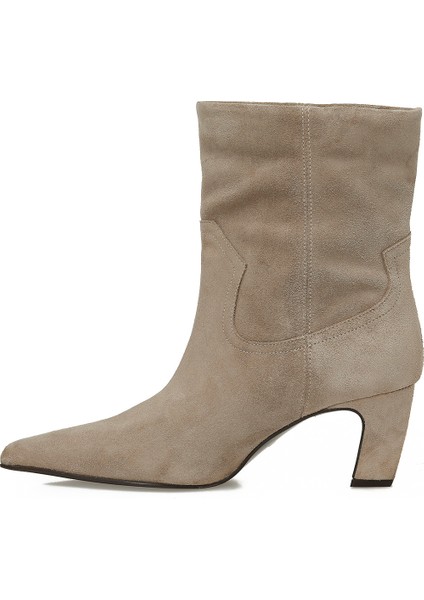 Normıa2 5pr Vizon Kadın Topuklu Bot modelleri