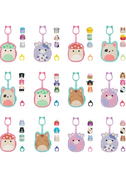 Squish-A-Longs 3 Figür + Yüzük Çantalı Sürpriz Paket Seri 1 fiyatları
