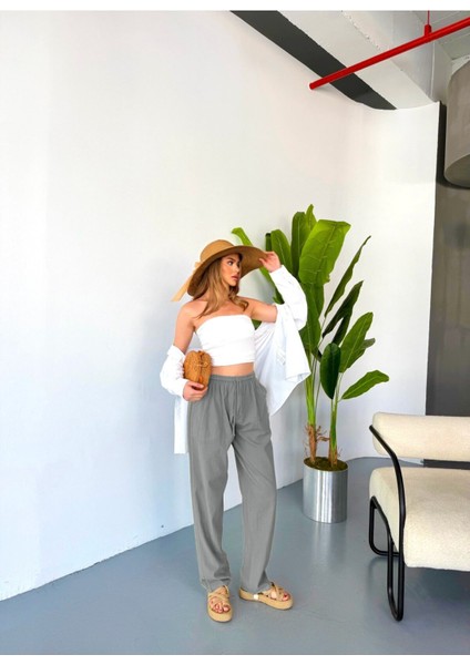 Jemmy Kadın Keten Pantolon W305-30 fiyatları