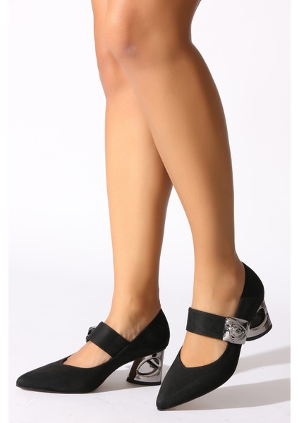 Idil Siyah Suet Kadın Günlük