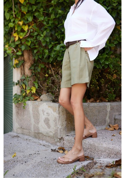 Rapida Kadın Siyah Gercek Deri Terlik fiyatları