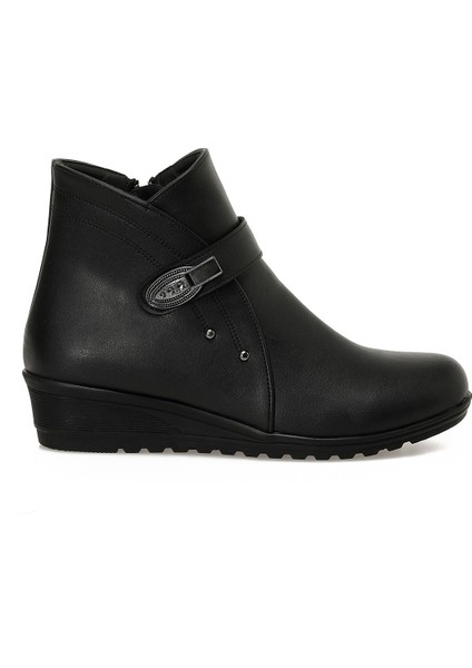 162294.Z5PR Siyah Kadın Dolgu Topuk Bot