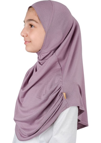 Pratik Hazır Geçmeli Çocuk Şal Gül Kurusu modelleri