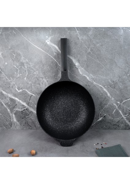 Pro Grade Wok Tava Gri 30 cm modelleri