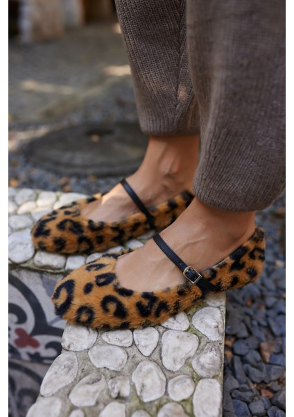 Armonia Kadın Leopar Tuylu Babet indirimleri