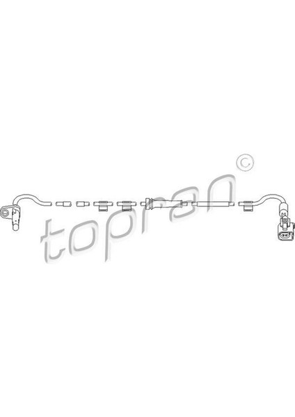 Mtxdpn Arka Abs Hiz Sensoru Sol Transit V347 V348 Tt9 2.2 155PS 11 14 2.2 Tdci 2.4 Tdci 3.2 Tdci