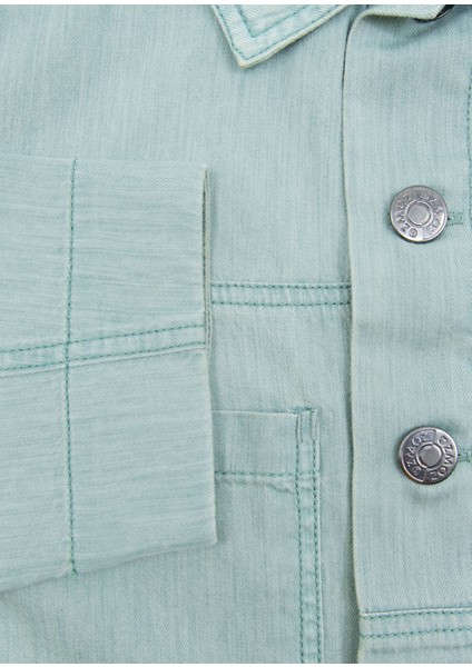 %100 Pamuk Açık Mavi Ince Denim Yazlık Unisex Çocuk Ceket fiyatları