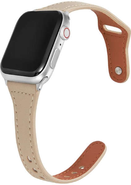 Kalebol Apple Watch 10 46MM/ULTRA 2/ultra 49MM/9 8 7 45MM/SE (2023) Se (2022) Se 6 5 4 44MM/3 2 1 42MM Saat Kayışı, Küçük Toka - Kayısı (Yurt Dışından) fiyatları