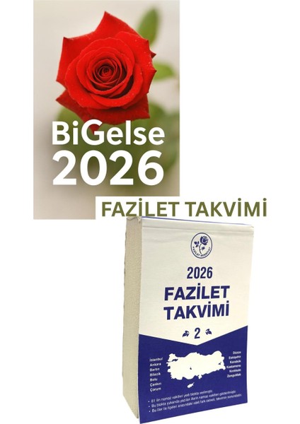 Bigelse 2026 Hayat Rehberimiz Fazilet Blok Takvimi 7 Bölge Yurtiçi