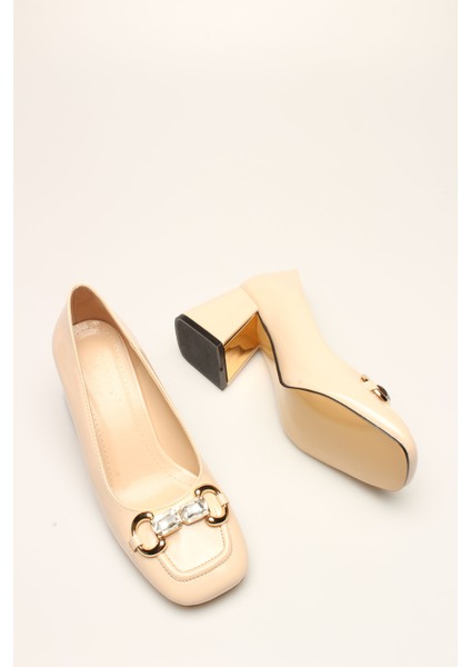 Idil Bej Rugan Taşlı Kadın Topuklu fırsatları