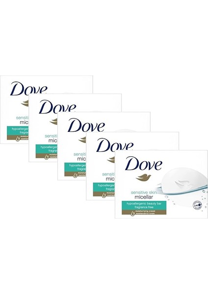 Beauty Cream Bar Sensitive Skin Nemlendirici Krem 90 G X5 Adet