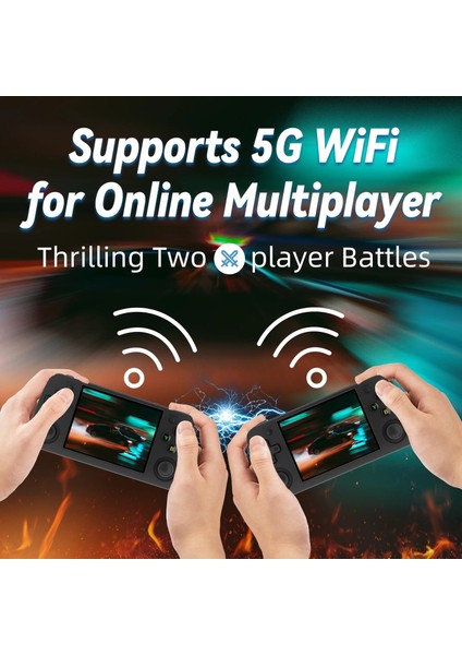 RG35XX H El Oyun Konsolu, 3.5 '' IPS Ekran Retro Video Oyunları Konsolu, Dahili 64+128G Tf Kart 10000+OYUNLAR, Destek 5g Wifi Bluetooth HDMI Tv Çıkışı indirimleri