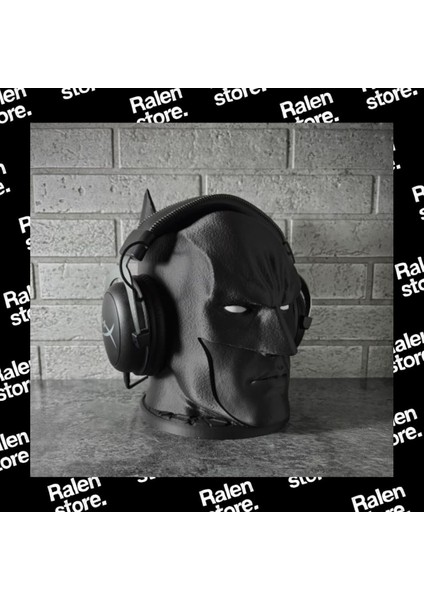 Batman Temalı Oyuncu Kulaklık Standı | 25 cm Uzunluk | ( Yüksek Kalite 3D Baskı Pla )