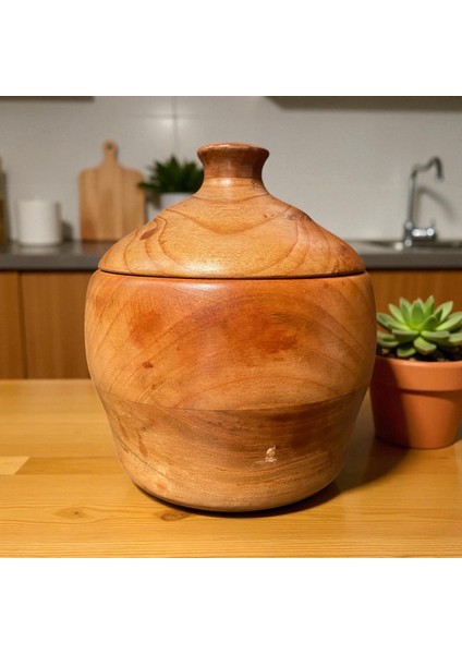 🍒✨ El Yapımı Kiraz Ağacından Ahşap Şekerlik indirimleri