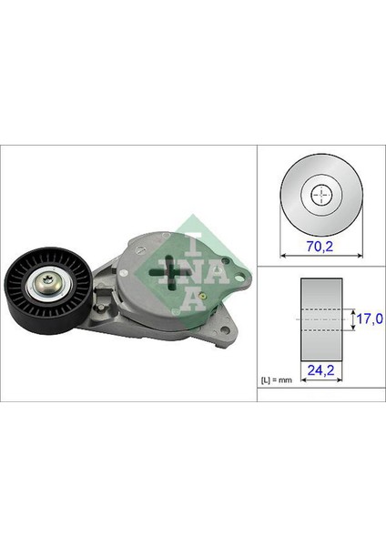 Mtxdpn Alternatör Gergi Rulmani Kütüklü Toyota Corolla-Auris-Yaris-Verso 1.4 D4D 2009