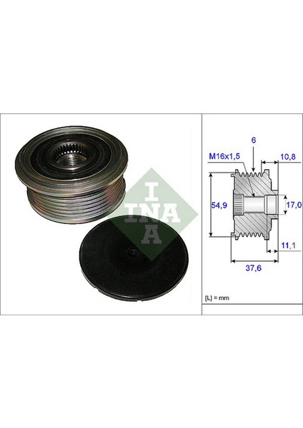 Mtxdpn Alternator Kasnagi Mercedes W176 W246 C117 X156 . Renault Clio Modus . Infiniti Q30