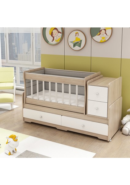 Moon Anneyanı Sallanır Çekmeceli Büyüyen Beşik modelleri