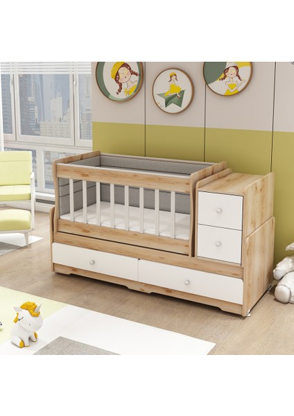 Moon Anneyanı Sallanır Çekmeceli Büyüyen Beşik fırsatları