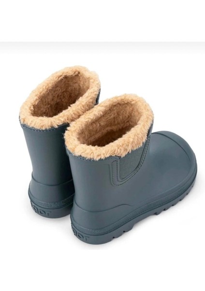 Verona Borreguıto Petrol Rengi Kürklü Çocuk Bot modelleri