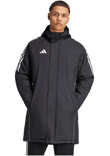 Erkek Siyah Mont TIRO24 PARKA IJ7391