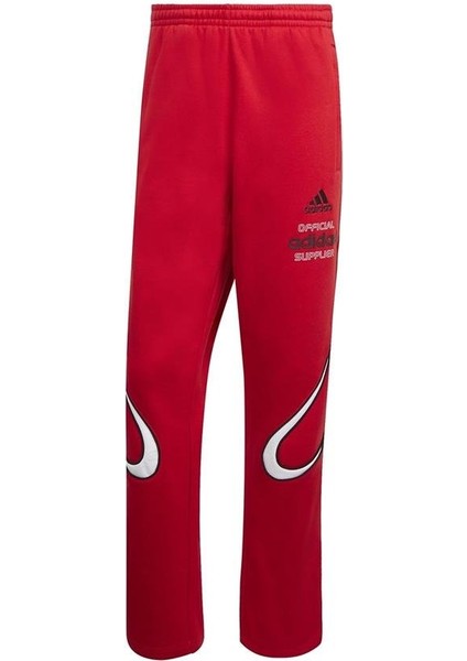 Erkek Kırmızı Eşofman Altı Fleece Pant KG2677