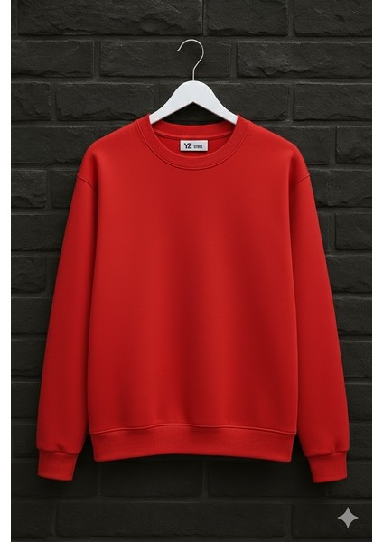 Bisiklet Yaka Sweatshirt
