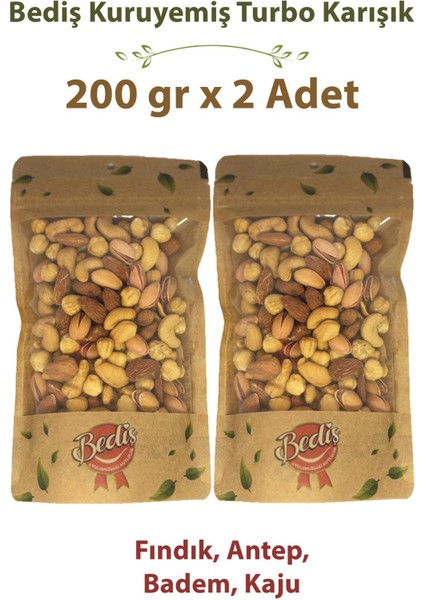 Naturel Turbo Karışık 200 gr x 2 Adet