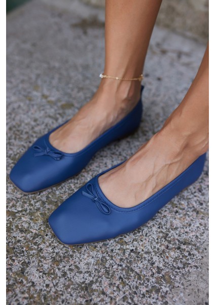 Astra Kadın Kot Mavi Gercek Deri Babet indirimleri