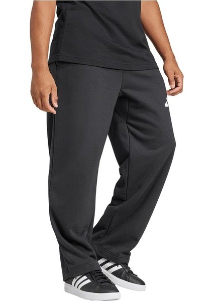 Sportswear JF3604 Essentials Wide Leg 3 Bar Logo Pants