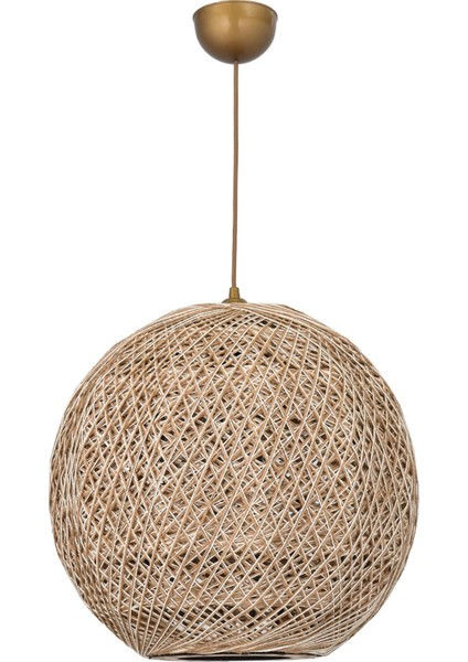 Doğal El Yapımı Bohem-Rustik-Modern-Jüt-Yapımı Sarkıt avize modelleri