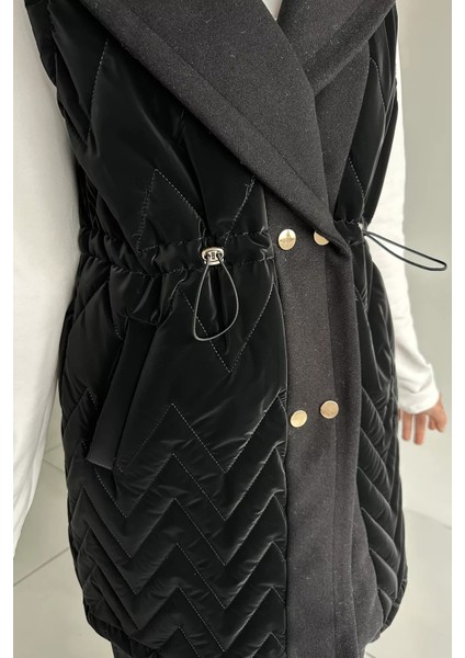 Astarlı Bel Lastikli Tesettür Şişme Yelek P-00018928 fırsatları