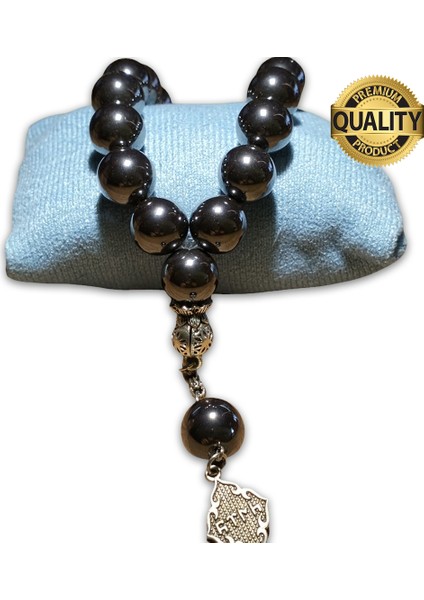 Kahve Akik Taşı Tesbih - 9X13 mm (Arpa Kesim) modelleri