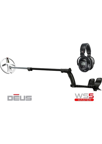 Xp Ws5 Master Dedektör (Ws5 Kablosuz Kulaklık ve 22CM Hf Başlık Ile) Siyah fiyatları