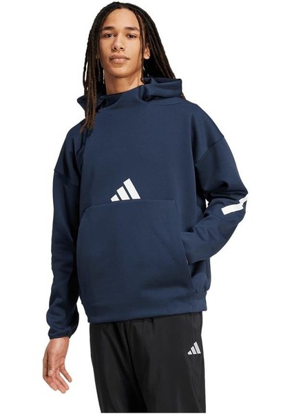 Erkek Mavi Sweatshirt M Z.N.E. HD JW4729