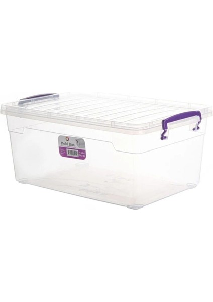 15 Litre Dikdörtgen Saklama Kabı ROYALEKS-56323