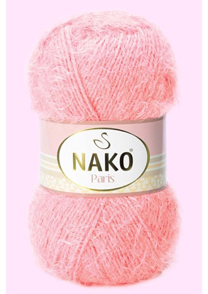 1 Adet Paris El Örgü Ipi Yünü Pembe 3294