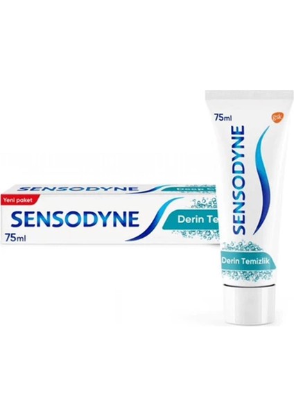 Asfstore Sensodyne Diş Macunu Derin Temizlik 75 ml