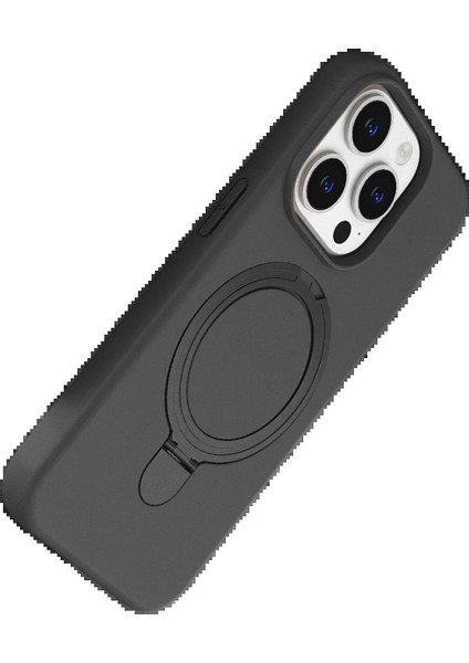 CPT05 Apple iPhone 14 Pro Max Regal Magsafe Standlı Kapak - Titan Gri modelleri