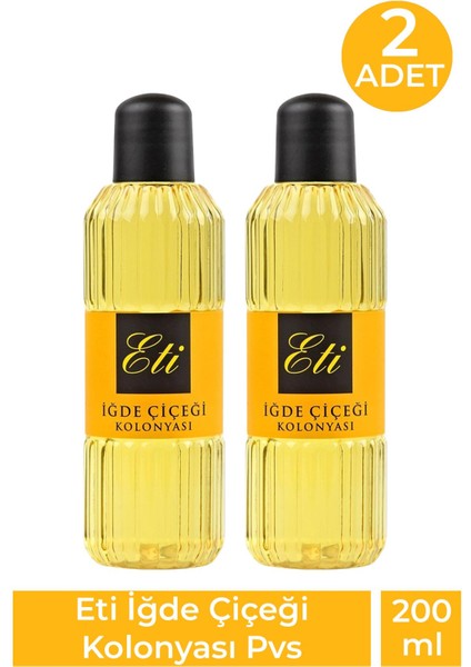 Eti Iğde Çiçeği Kolonyası Pvc 200 ml 2 Adet
